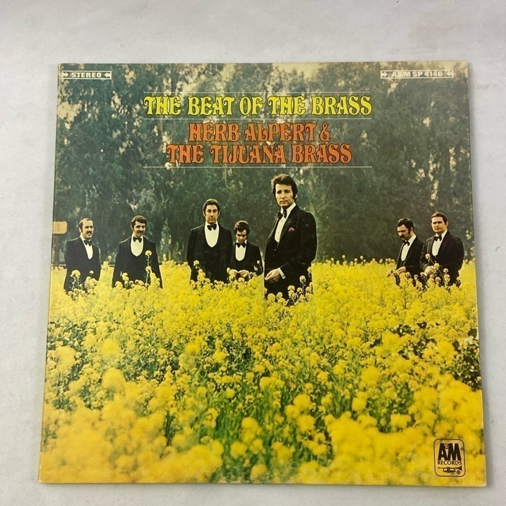 The Beat Of The Brass Herp Alpert & The Tijuana Brass Vinyl Record LP